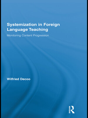 cover image of Systemization in Foreign Language Teaching